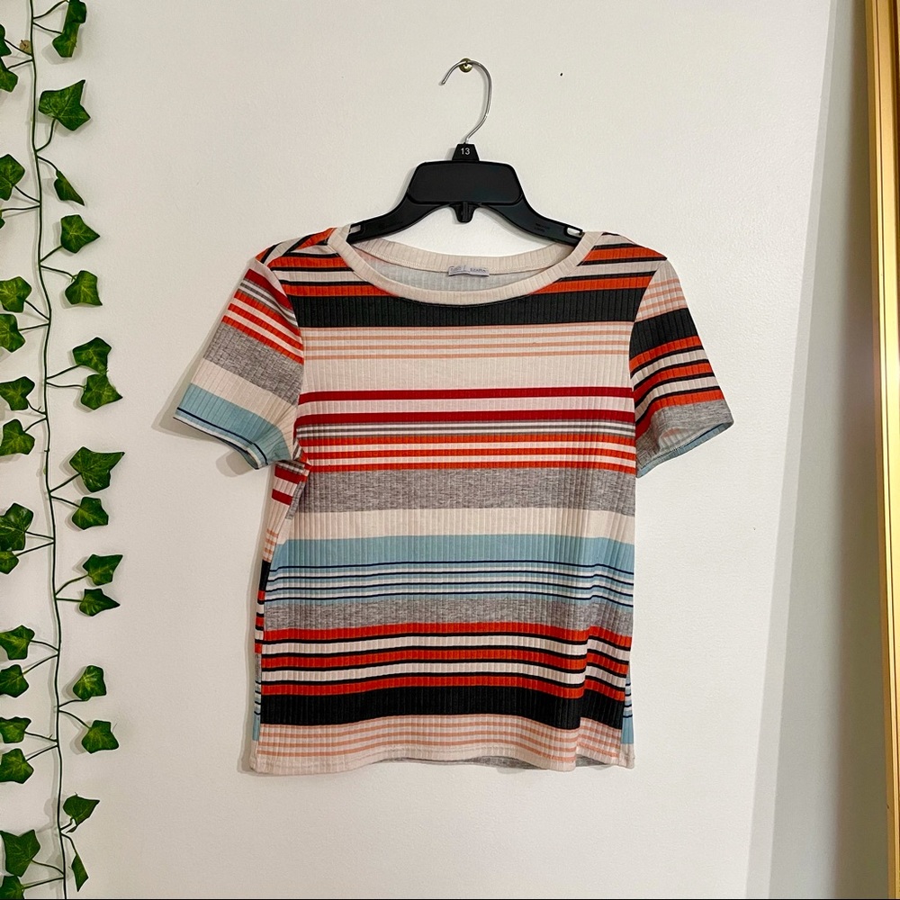Retro stopped Zara shirt